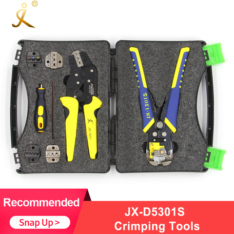 PARON JX-D5301S Crimping Tool Professional Wire Crimper Multi-tool Wire Stripper Cutting Pliers Cable Cutter Tools Set ► Photo 1/1