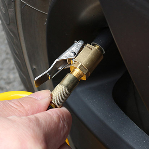 Universal Car Air Pump Thread Nozzle Adapter Car Pump Accessories Fast Conversion Head Clip Type Nozzle Car Accessories ► Photo 1/6
