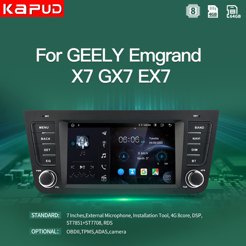 Kapud Android 10.0 Auto Radio 7