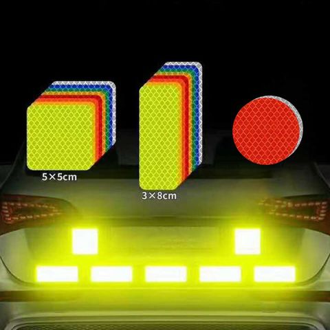 Safety Reflective Warning Strip Tape Car Bumper Reflective Strips Secure Reflector Stickers Decals Car Styling ► Photo 1/6