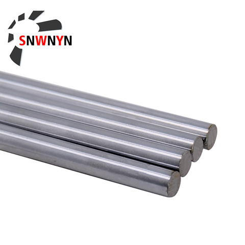 Optical Axis OD 8mm 10mm 12mm 2PCS Linear Shaft Cylinder Linear Rail Smooth Round Rod Length 300mm - 600mm For 3D Printer Parts ► Photo 1/6
