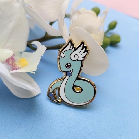 Dragonair Novelty Enamel Pin Lapel Collar Pins Brooch Badge Backpack Hat Jewelry Accessories ► Photo 1/1