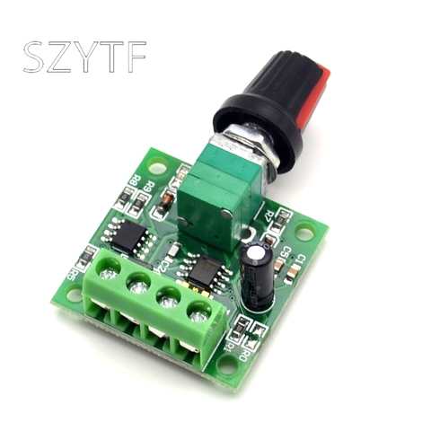 PWM DC Motor Governor 1.8V 3V 5V 6V 12V 2A Speed Switch Switch Function 1803BK ► Photo 1/4