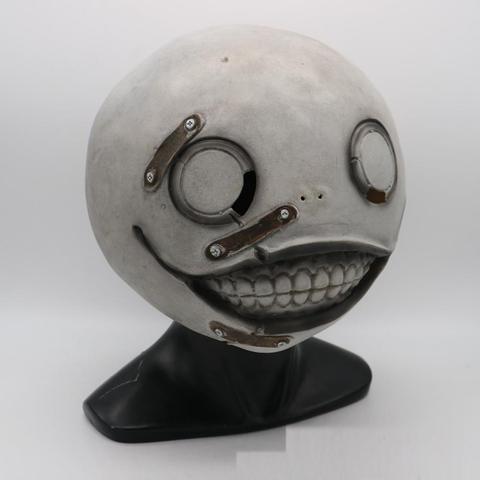 NieR:Automata Emil Mask Halloween Horror Latex Helmet Halloween Stage Latex Mask Costume Crazy Party Cool Play Prop Drop Ship ► Photo 1/6