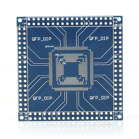 New QFP/TQFP/LQFP 32/44/48/64/100/144 pin to DIP Pin Board Adapter Converter Module  828 Promotion ► Photo 1/1