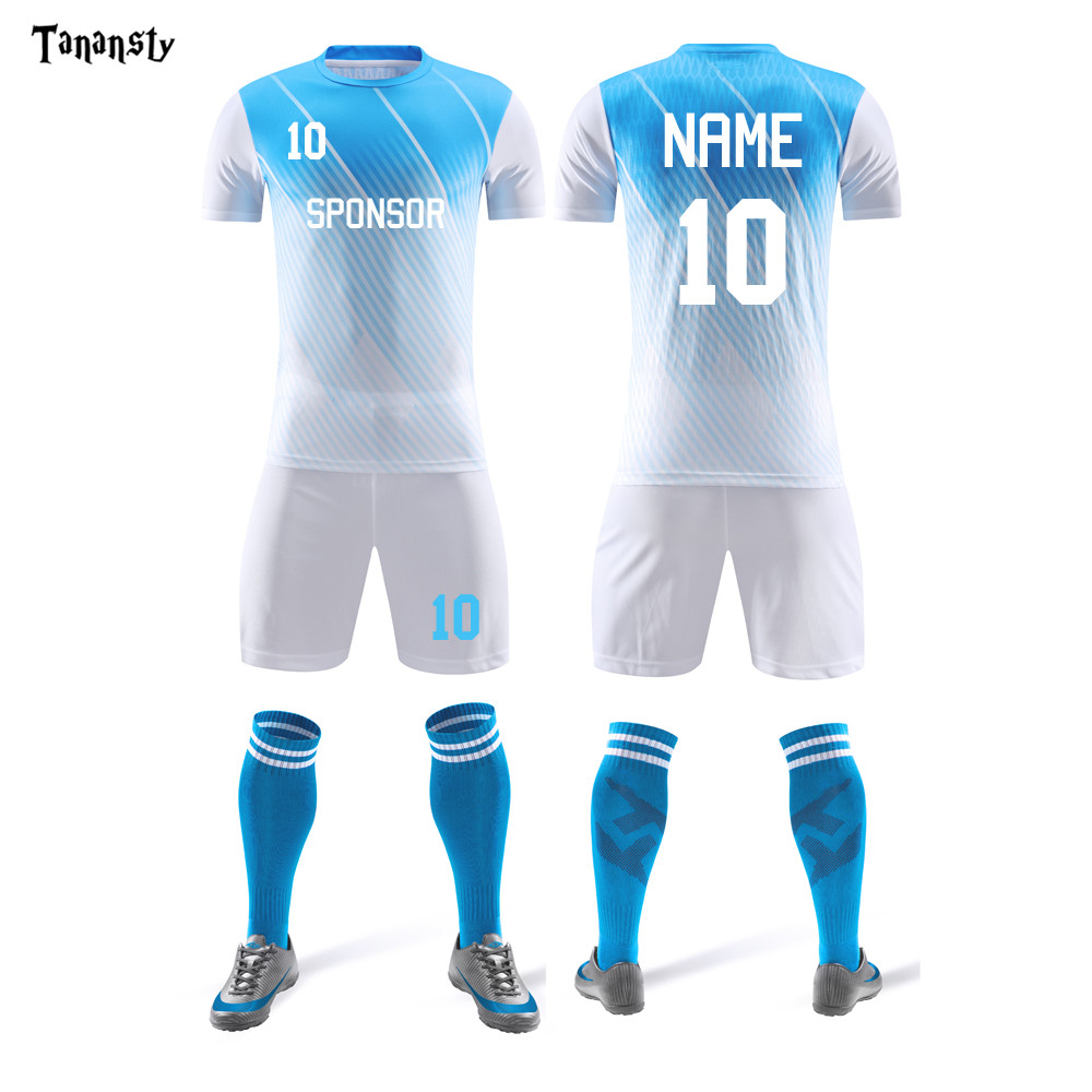 Shorts Sports Training Suits Youth/Adults Custom Any Name Number Soccer Jerseys 