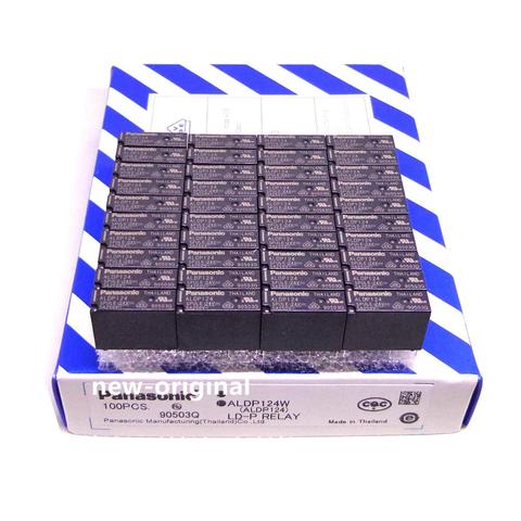 100PCS/BOX RELAY ALDP112 ALDP124 12V 24V DC relay new and original ► Photo 1/4