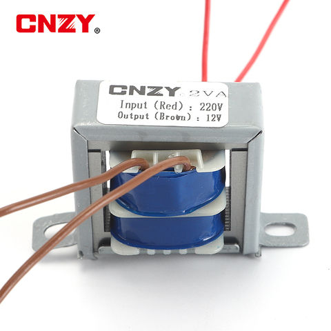 2W EI  AC 6V 9V 12V 15V 18V 24V Output Voltage  copper core Input 220V 50Hz~60Hz Single/dual voltage Copper power transformer ► Photo 1/5