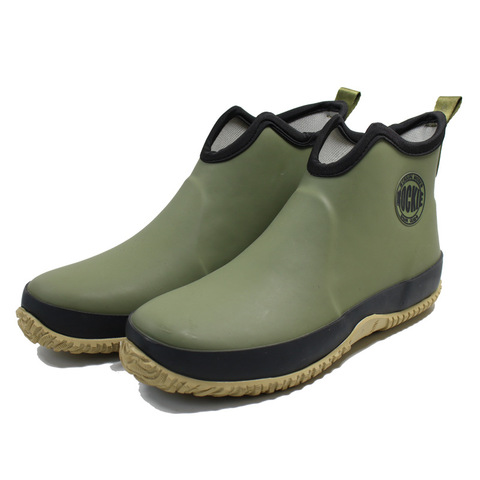 2022 Men Ankle Boots Fishing Casual Men's Shoes Waterproof Rain Boots Male Rubber Winter Chef Work Shoe Fishing Wellies Footwear ► Photo 1/6