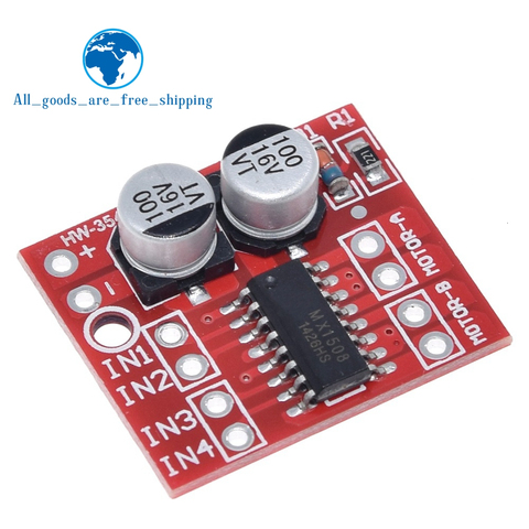 TZT 1pcs  5A 2 way DC Motor Driver Module PWM Speed Dual H-Bridge Stepper L298N L9110 ► Photo 1/6