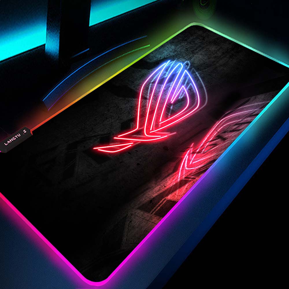 Asus Mouse Pad Rog Deco Gaming Rgb Led Setup Gamer Decoration Cool Gloway Mouse Mat Pc Republic of Gamers with Cable Rug - Price history & Review | AliExpress Seller -