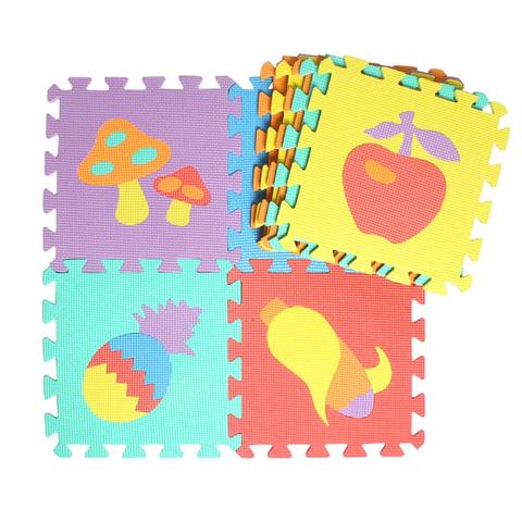 10Pcs/Set Pattern Foam Puzzle Kids Rug Carpet Split Joint EVA baby Play Mat Indoor Soft activity Puzzle Mats ► Photo 1/6