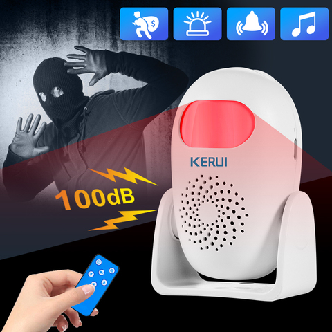 KERUI m120 Integrated welcome alarm Alarm Welcome Doorbell Multifunction IR Motion Sensor remote control Wireless greeter ► Photo 1/6