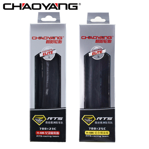 CHAOYANG Ultralight bicycle tire 700*23C 700*25C 120TPI road bike tires pneu cycling fixie bike tyres folding anti-stab boxed ► Photo 1/6