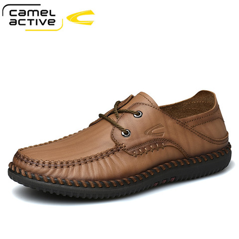 Camel Active New Genuine Leather Moccasin Shoes Men Flats Breathable Casual Shoes Loafers Comfortable Driving Shoes - Price history & Review | AliExpress Seller - LAIJIANJINXIA Official Store | Alitools.io