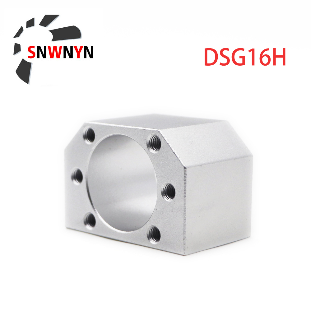 1Pcs CNC DSG16H Ball nut housing for SFU1605 1610 ball screws nut bracket 
