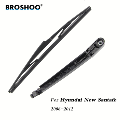 BROSHOO Car Rear Wiper Blades Back Windscreen Wiper Arm For Hyundai New Santa Fe Hatchback (2006-2012)355mm,Windshield Styling ► Photo 1/6