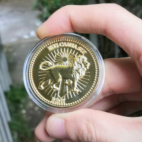 Movie John Wick Continental Hotel Gold Coin Cosplay Props Replica Accessories ► Photo 1/6