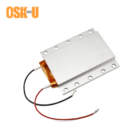 73x63x7mm PTC Heater Element 220V 70/100/120C Thermostatic PTC Heater Plate Aluminium Cover Heating Element for Instrumentation ► Photo 1/2