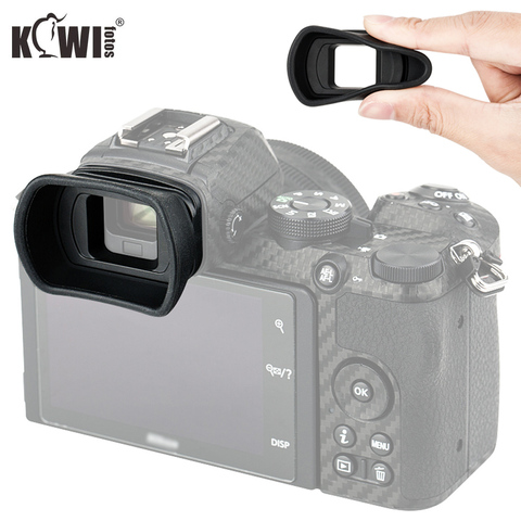Kiwi Soft Silicone Extended Camera Eyecup Viewfinder Eyepiece For Nikon Z50 Long Eye Cup Replaces Nikon DK-30 Eyeshade Protector ► Photo 1/6