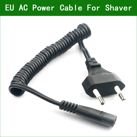 New EU Plug Charger Power Cord Adaptor For Philips Norelco shaver HQ6920 HQ6923 HQ6925 HQ6926 HQ6927 HQ6940 HQ6941 HQ6942 HQ6944 ► Photo 1/6