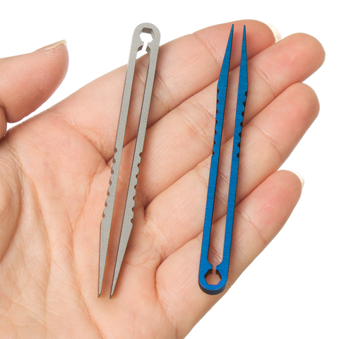 Professional Tweezers TC4 Clip Titanium Tweezers Pick Up Clamping Camp Outdoor Pocket Maintenance Tool EDC Multipurpose Gadget ► Photo 1/6