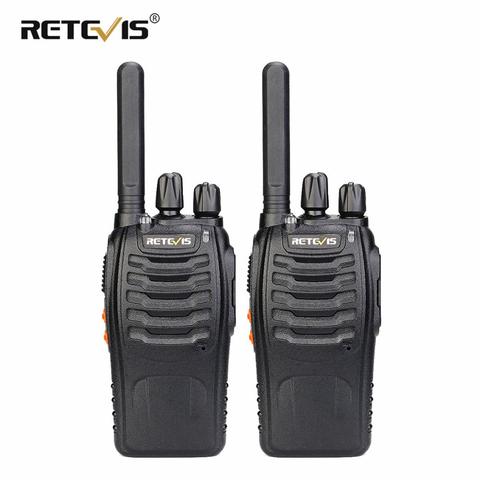 Retevis H777 Plus PMR 446 Walkie-Talkies 2 pcs Handy Two-Way Radio Professional Walkie talkie Radio Staion FRS Radio For Hunting ► Photo 1/6