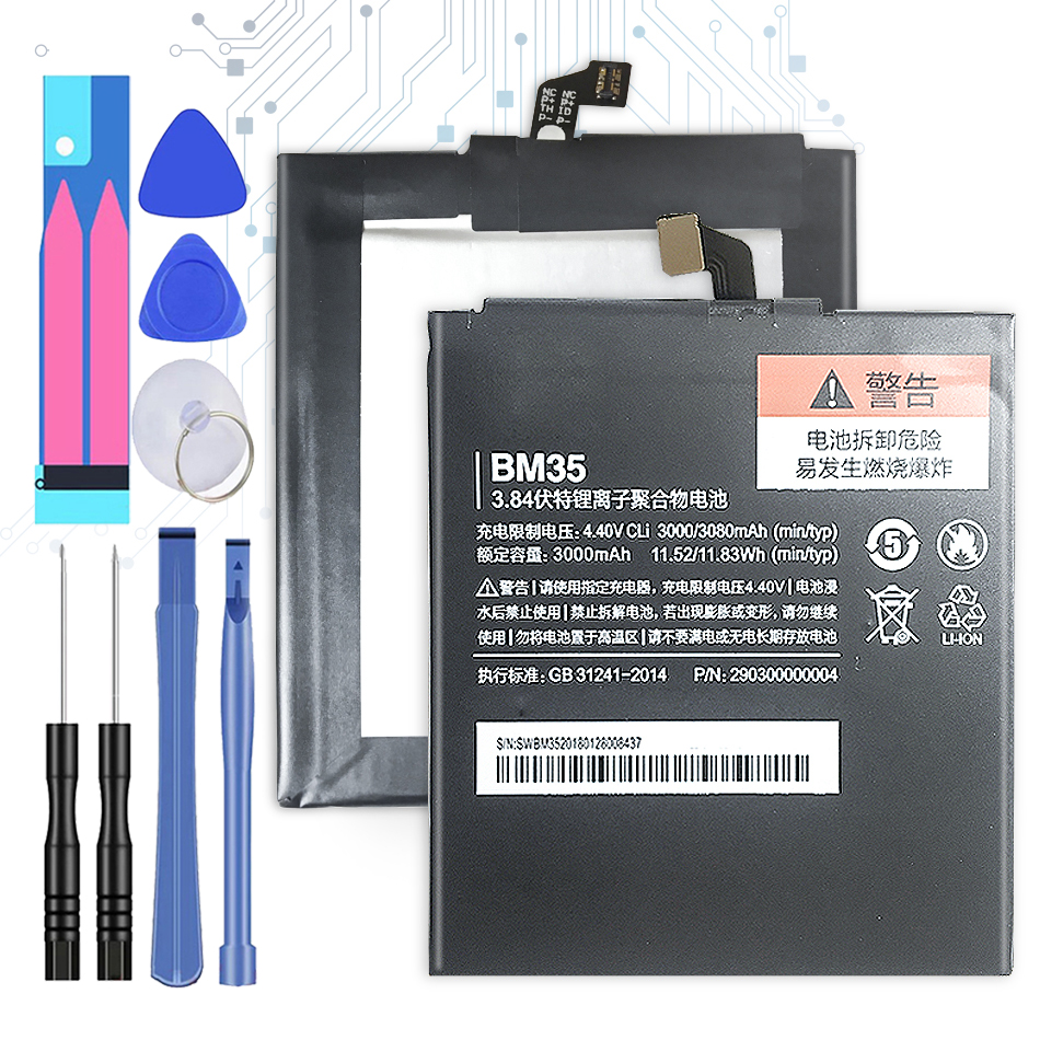 Uittrekken solidariteit mobiel Replacement Battery BM35 for XIAOMI Xiao Mi 4C Mi4C Battery BM 35 BM-35  3080mAh with Track Code - Price history & Review | AliExpress Seller - yuk  Store | Alitools.io