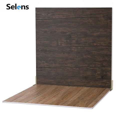 Selens 60x60cm Backdrop Board 3D Texture Vertical Photography Background For INS Style Photography Backdrop ► Photo 1/6