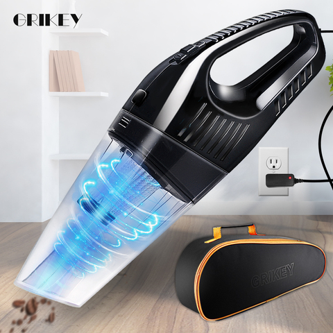 Grikey Powerful Wireless Car Vacuum Cleaner Mini Handheld Vacuum Cleaner Cyclone Car Dry Wet Cleaning 120W Gift KIT ► Photo 1/6