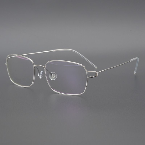 Hand-made Gasses Frame Screwless Eyewear Business Ultralight Myopia Square Optical Prescription Eyeglasses Oculos De Grau ► Photo 1/5