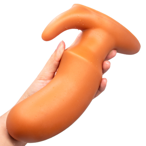 Adult Diary Golden Horn Super Huge Butt Plug Heavy Speculum Anal Sex Toys Silicone Prostate Massager Anus Stimulator ► Photo 1/6