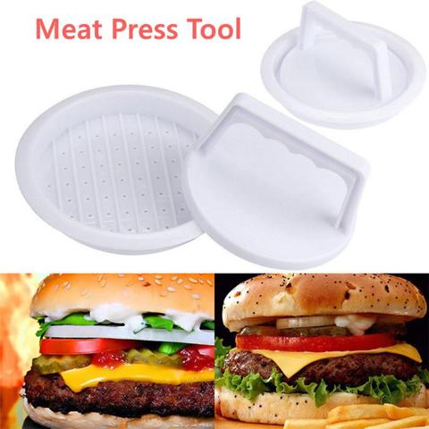 Round Shape Hamburger Press Hamburger Meat Beef Grill Burger Press Patty Maker Mold Home Kitchen Meat Tools Dropshipping Newest ► Photo 1/6