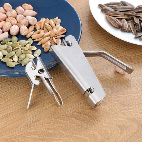 Sheller Nuts Opener Melon Seed Plier Clamp Pistachio Opener Sunflower Seeds Peeler Walnut Pine Cracker Kitchen Tools Accessories ► Photo 1/6