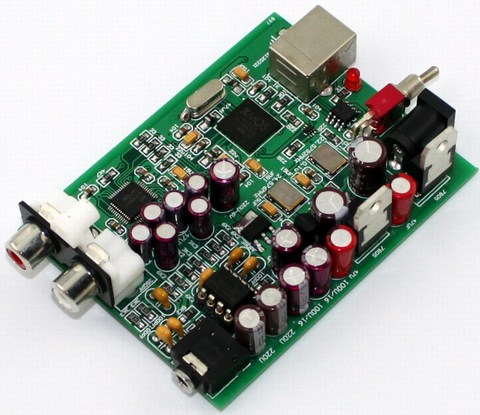 Xmos U8+AK4490+NE5532 USB DAC Decoding Completed board ► Photo 1/2