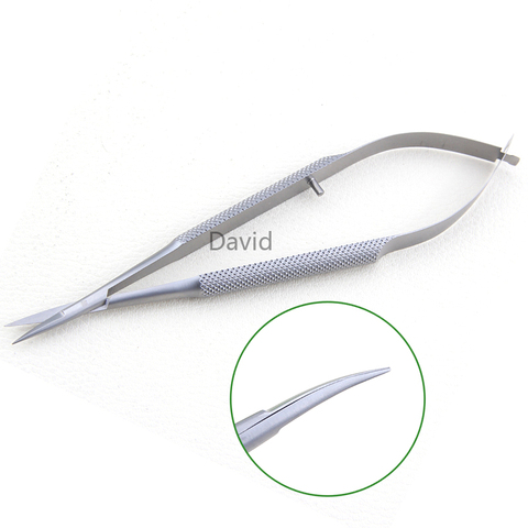 Microscopic Scissors Forcep Probe Micro Hook Tweezer Spatula 12cm Stainless Steel Probes,Hooks ,Spatulas, Speculums tweezers ► Photo 1/6