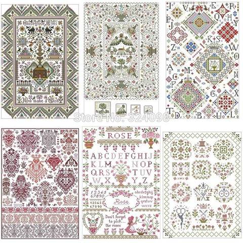 Quaker Jigsaw patterns Counted Cross Stitch 11CT 14CT 18CT DIY wholesale Chinese Cross Stitch Kits Embroidery Needlework Sets ► Photo 1/6