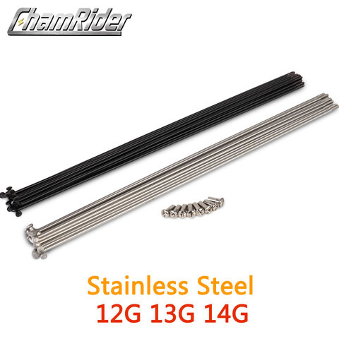 Customized Custom Made Spoke Radius knitting Needle Stainless Steel 12G 13G 14G Black Sliver Bicycle Electric Bike Accessories ► Photo 1/6