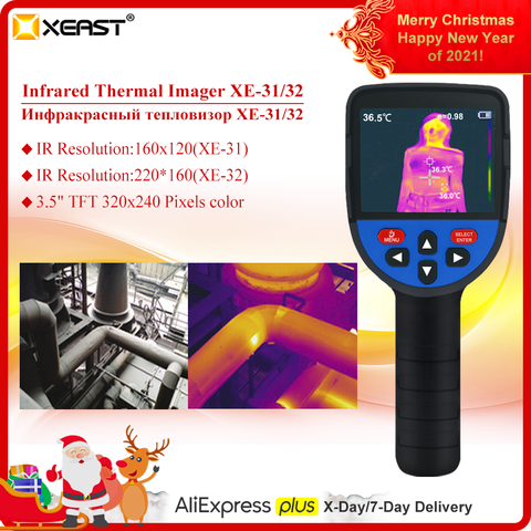 XEAST NEW ARRIVAL XE-26 & XE-29 Series 2.4 inch Color Screen Handheld  Thermal Imaging Camera image come with Ambient Humidity ► Photo 1/6