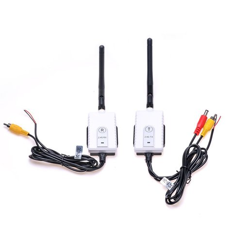 2.4 Ghz Truck/Bus vehicle Camera Wireless Transmitter & Receiver Kit Car Rearview Camera wireless Wiring For All RCA Video ► Photo 1/6