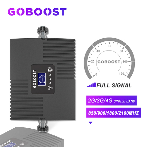 4G DCS Cellular Amplifier 900 2G GSM Repeater 2G 3G 4G Cellular Signal Amplifier GSM 900 1800 2100 Cell Phones Signal Booster - ► Photo 1/6