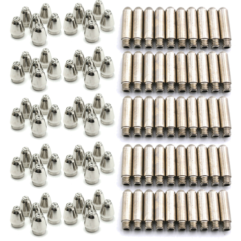 100pcs WSD60 AG60 Plasma Torch Consumables Kit Tips Nozzles Electrodes Cutting Soldering Tool Cutter ► Photo 1/5