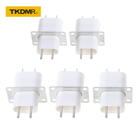 TKDMR 5Pcs Electronic Microwave Oven Magnetron 4 Filament Pin Sockets Converter Home Microwave Magnetron Sockets Pins ► Photo 1/6