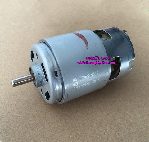 Brand new 12KG RS-775WC Mabuchi 12V 18V DC motor RS-775WC-8514 RS-775WC-9013 high speed 775 drill motor ► Photo 1/6