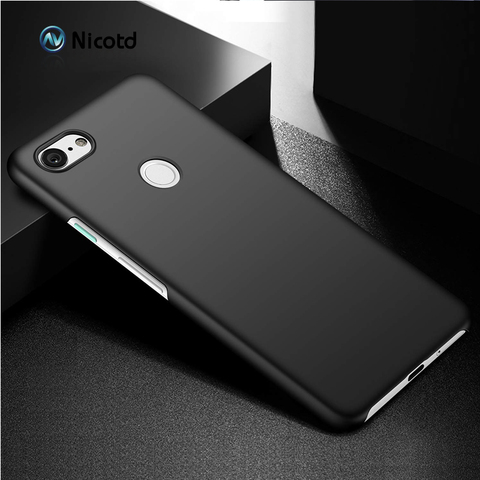 Nicotd Case for Google Pixel 3XL 3 2 Full Cover Luxury hard Plastic Matte PC Cell Phone Cover for Google Pixel 2XL XL 2 3 Bags ► Photo 1/6