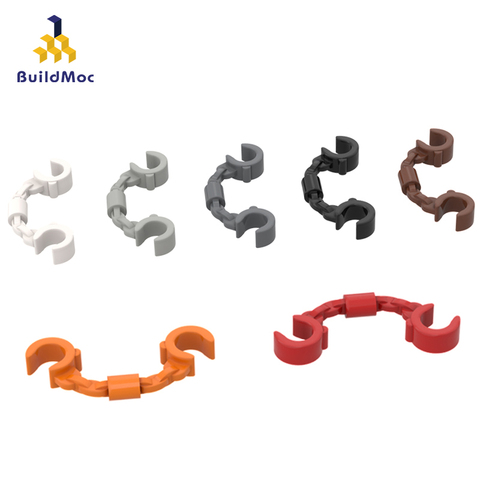 BuildMOC Compatible Assembles Particles 61482 Handcuffs Building Blocks Parts DIY LOGO Educational Creatives gift Toys ► Photo 1/1