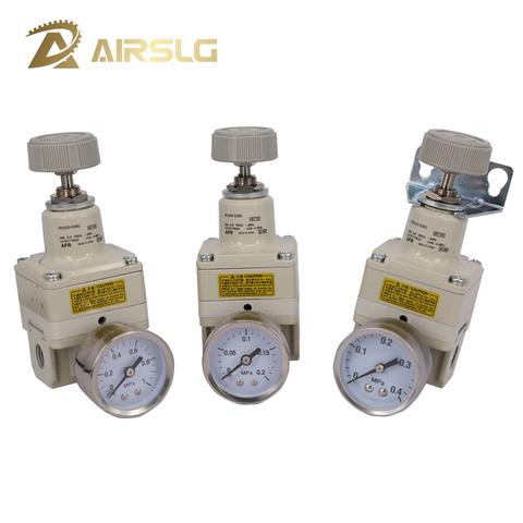 SMC TYPE Precise Reducing Valve Air Pressure Regulator Precision Regulator IR1000-01 IR1010-01 IR1020-01BG IR2000-02 IR2010-02BG ► Photo 1/6