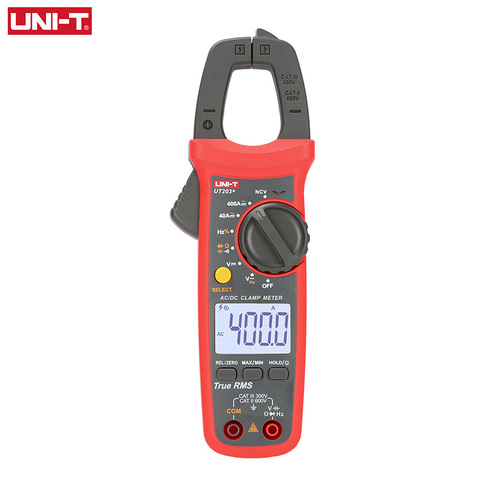 UNI-T UT201+/UT202+/UT203+/UT204+/UT202+ 400-600A digital clamp meter; automatic range true RMS high precision multimeter ► Photo 1/6