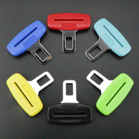 1pcs Car Safety Belt Clip Universal Car Accessories Car Seat Belt Buckle Auto Safety Seatbelt Extender Car Seat Belt Metal Buckl ► Photo 1/6