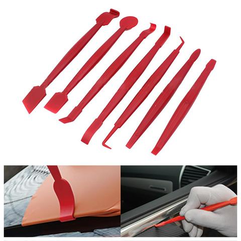 7pcs/set Car Vinyl Wrap Film Squeegee Scraper Tools Edge-closing Tool for Automobile Film Sticking Car Styling Auto Accessories ► Photo 1/6